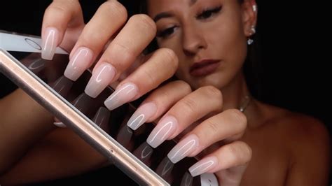 asmr tapping nails